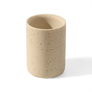 sandstone natural stone modern bathroom accessories collection set side view