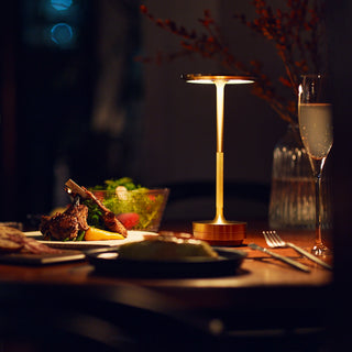 Timeless elegance lamp side — adjustable color warm glow