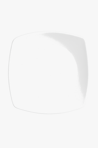 set of 6 square porcelain dinner plates
