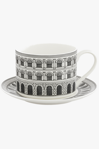 italian ceramic tea set