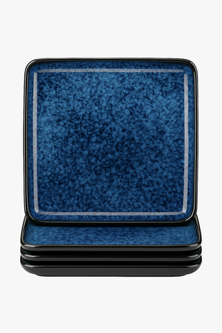 square ceramic dinner plate