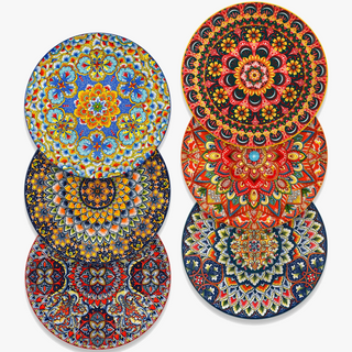 Floral ceramic dinnerware set