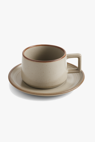 Retro ceramic tea set