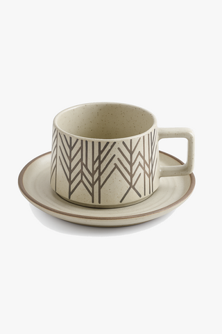 Retro ceramic tea set