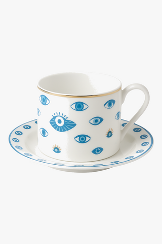 italian ceramic tea set