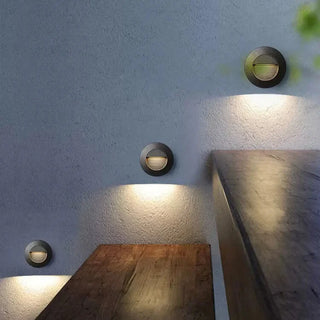 CARO External Staircase Spotlight – Square or Round Step Recessed Light