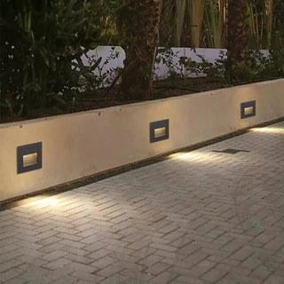 CARO External Staircase Spotlight – Square or Round Step Recessed Light