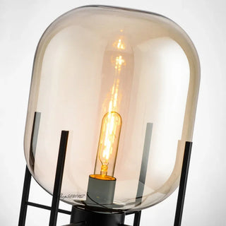 Lampadaire postmoderne en verre – Éclairage design LED en métal et verre