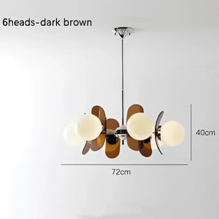 DARE Acrylic Modern Sculptural Glass Pendant – view 12