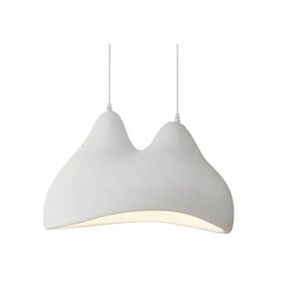 GOUSA Artistic White Organic Ceiling Light – view 3