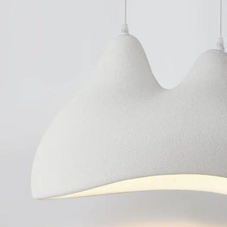 GOUSA Artistic White Organic Ceiling Light – view 6