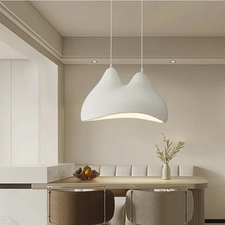 GOUSA Artistic White Organic Ceiling Light – view 4