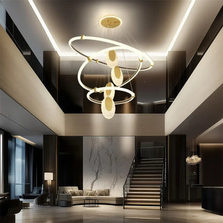 PILA Artistic LED Spiral Gilded Pendant – view 2