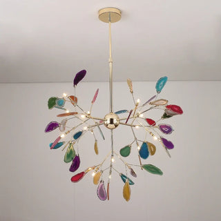 AGATY Artistic Colored Glass Modern Style Ceiling Light – view 1