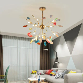 AGATY Artistic Colored Glass Modern Style Ceiling Light – view 2