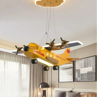AERYN Airplane Wings Child Gray Design Ceiling Light – view 2