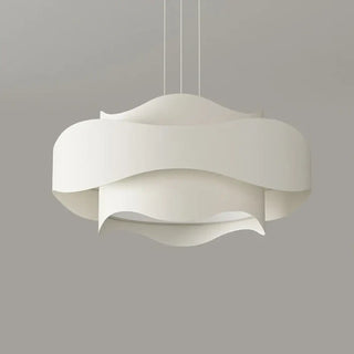 CHOUSI White Sculptural Wavy Curves Ceiling Light – view 6