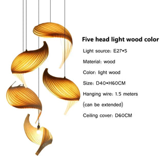 GANI White Sculptural Organic Ceiling Light – view 8
