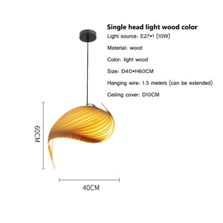 GANI White Sculptural Organic Ceiling Light – view 4