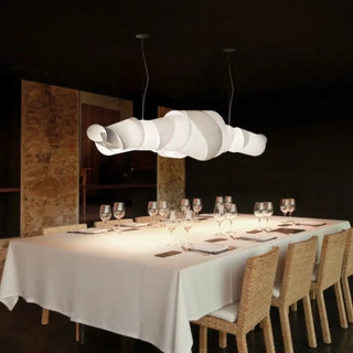 GAMO Organic Sculptural White Ceiling Light – view 3