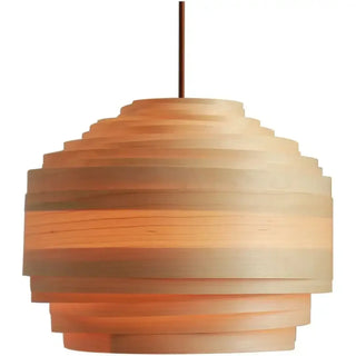 CLOBUS Handcrafted Wood with Soft Light Ceiling Light – view 7