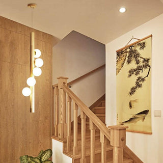 Driftwood Pendant Light – Scandinavian Pendant Lamp with Soft Ambient Lighting