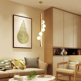 Driftwood Pendant Light – Scandinavian Pendant Lamp with Soft Ambient Lighting