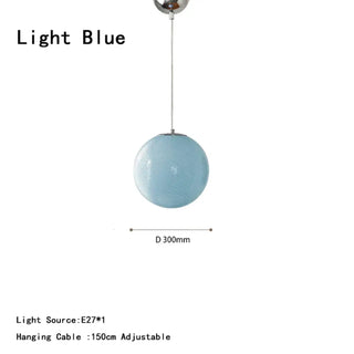 LONGOPO Soft Contemporary Glass Ball Ceiling Light – view 7