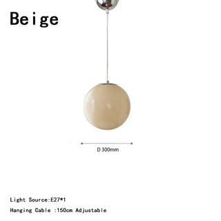 LONGOPO Soft Contemporary Glass Ball Ceiling Light – view 8