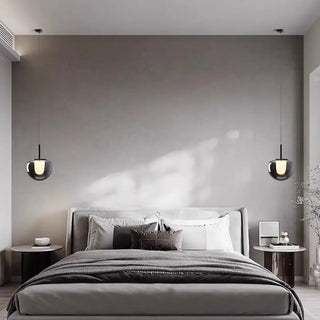 FUMIR Smoked Glass Ball Modern Ceiling Light – view 2