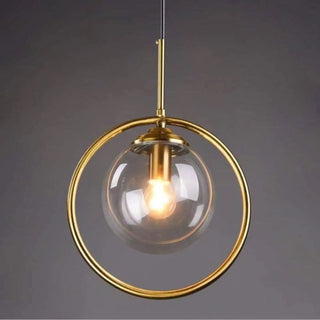 FUMI Smoked Glass Ball Ceiling Light – view 4