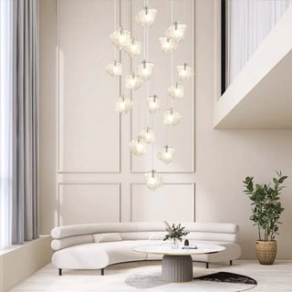 LULY Transparent Glowing Ball Cascade Ceiling Light – view 1