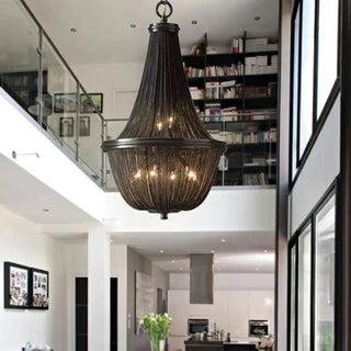 PLAHAU High Ceiling Chandelier Refined Ceiling Light – view 1