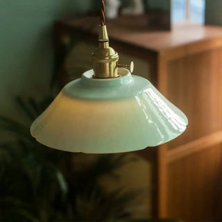 GOITERISE Elegant Retro Ceramic Ceiling Light – view 2