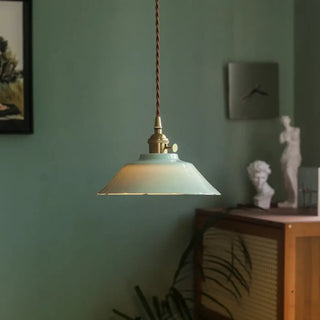 GOITERISE Elegant Retro Ceramic Ceiling Light – view 5