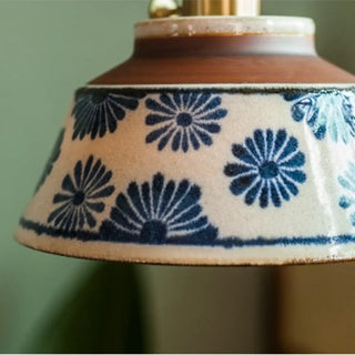 MALIA Enamelled Ceramic Kitchen Living Room Ceiling Light – view 3
