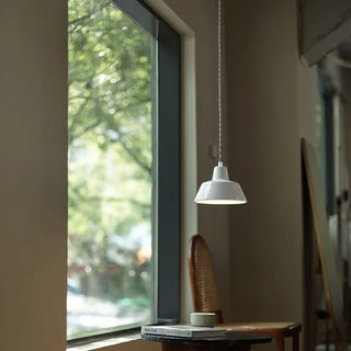 FAMISIH Minimalist Ceramic Workshop Ceiling Light – view 5