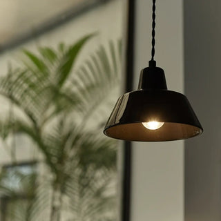 FAMISIH Minimalist Ceramic Workshop Ceiling Light – view 3