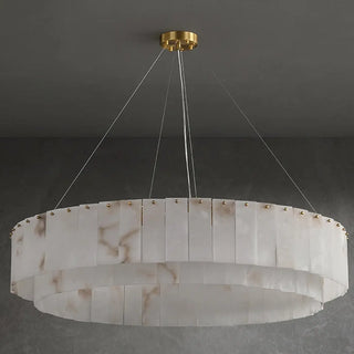 BURDIRY Circular Stone Effect Marble LED Ceiling Light – view 10
