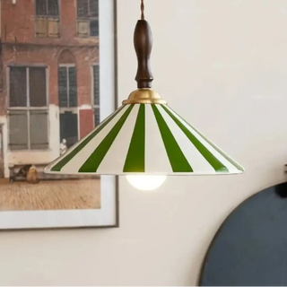 FONNIER Modern Conical Stripes Decor Ceiling Light – view 4