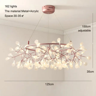 HERIETE Contemporary Metal Acrylic Ceiling Light – view 7