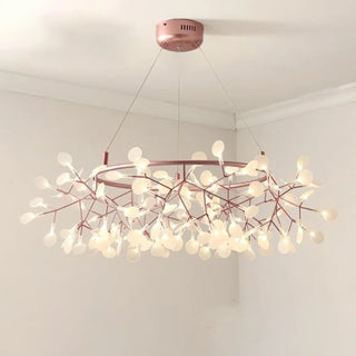HERIETE Contemporary Metal Acrylic Ceiling Light – view 1