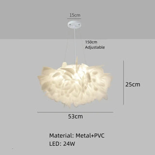 MANTIC Contemporary White Aerial Ceiling Light – view 4