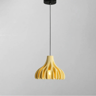 GUIFA Contemporary Wood Color Ceiling Light – view 6