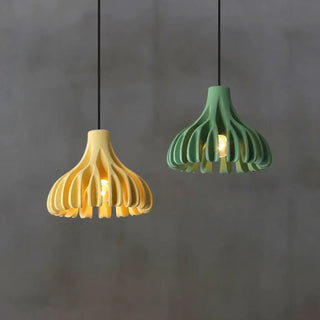GUIFA Contemporary Wood Color Ceiling Light – view 1