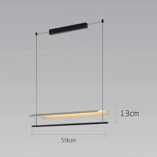 CAUNITRO Contemporary Elegant Minimalist Ceiling Light – view 4