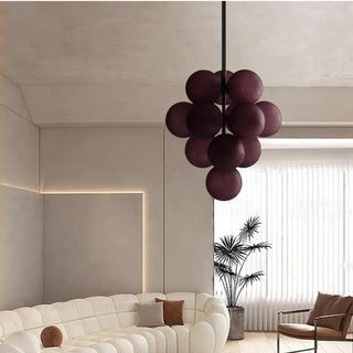 SOLOTY Contemporary Cluster Glass Balls Ceiling Light – view 1