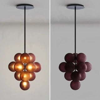 SOLOTY Contemporary Cluster Glass Balls Ceiling Light – view 10