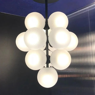 SOLOTY Contemporary Cluster Glass Balls Ceiling Light – view 5