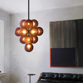 SOLOTY Contemporary Cluster Glass Balls Ceiling Light – view 2